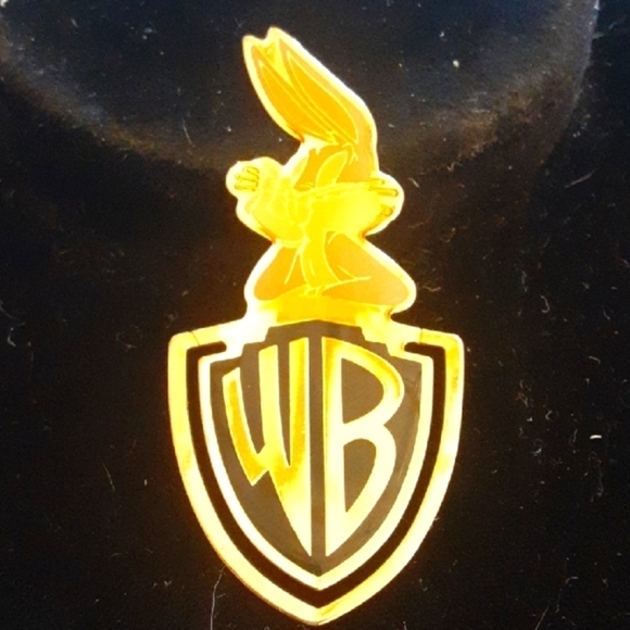 Warner Bros. Other - Warner Bros Bugs Bunny Gold Tone Bookmark